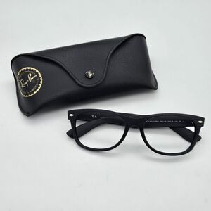 Ray-Ban New Wayfarer RB2132 Eyeglass Frames No Lenses Case Black Italy